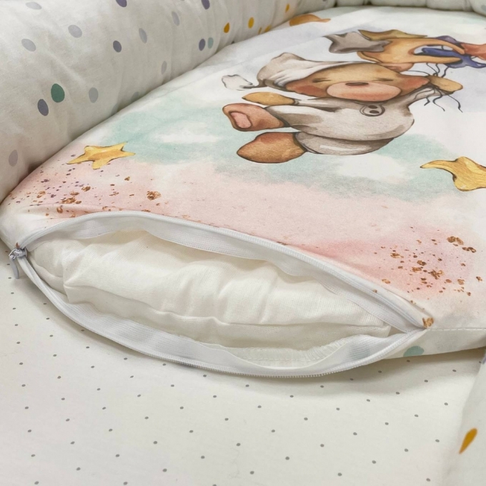 Protectie somn – Baby Nest patut bebe Ursulet bej
